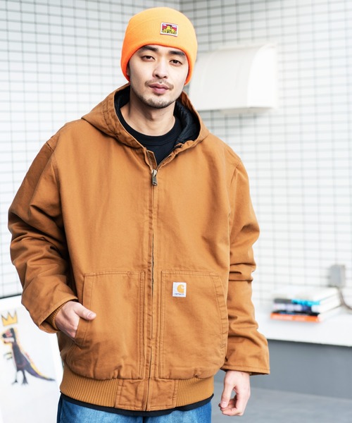 Carhartt（カーハート）の「Carhartt ダックキルト裏地付 アクティブ