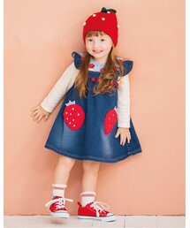 baby cheer（ベイビーチアー）の「いちごジャンスカ（ジャンパー