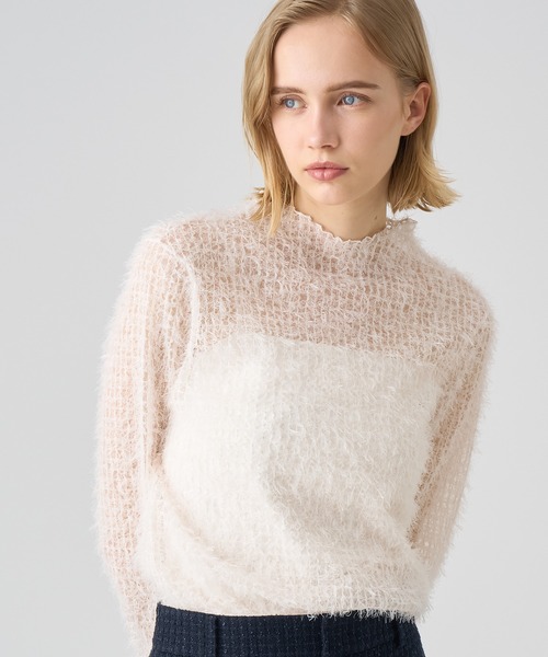 セール】プレイドフェザーチュール プルオーバー（Tシャツ/カットソー