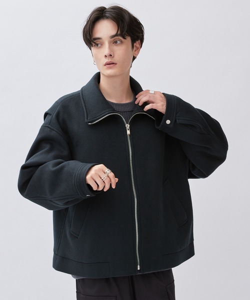 Lui's ルイス 25AW ビーバーメルトンZIPブルゾン Sサイズ Lui's