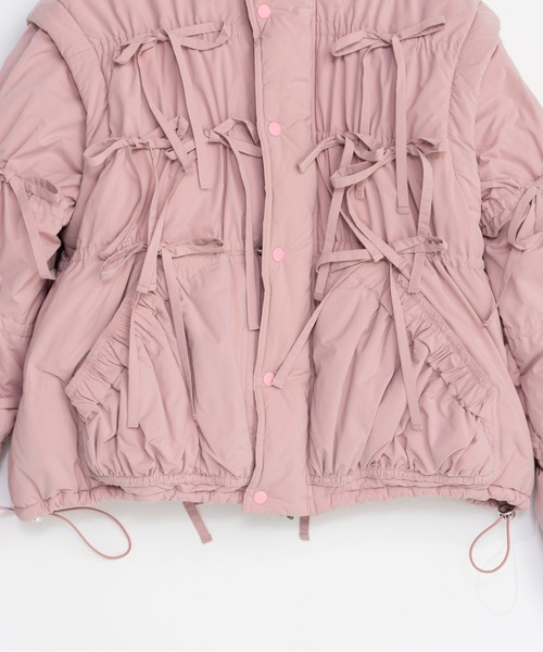 MAISON SPECIAL（メゾンスペシャル）の「2way Ribbon Puffer Jacket