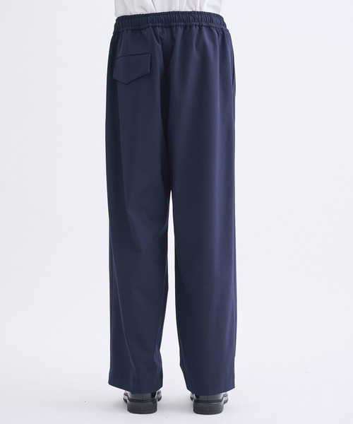 CULLNI】別注 Wool Wide Pants/別注 ウールワイドパンツ（スラックス