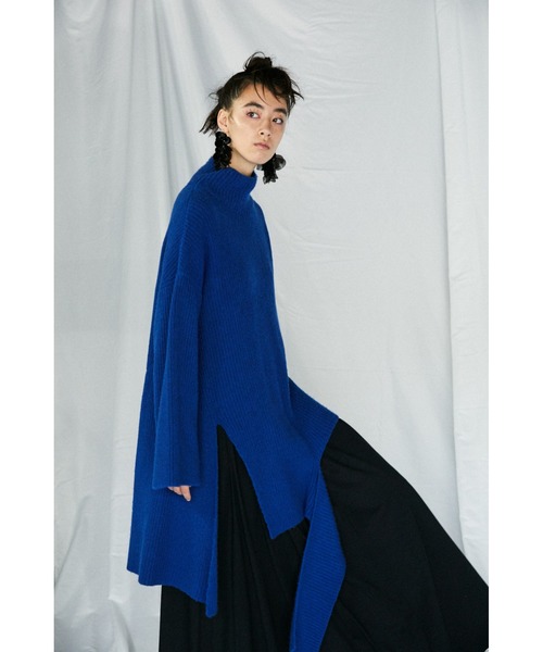 ENFOLD（エンフォルド）の「リブアシンメトリー プルオーバーニット