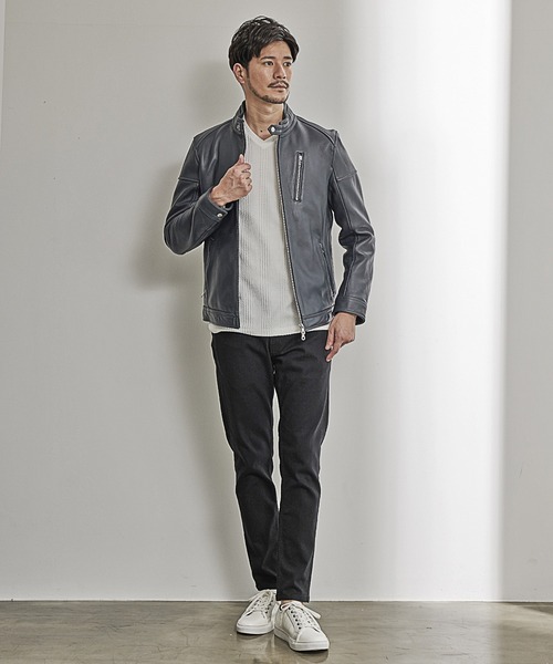 UNION STATION（ユニオンステーション）の「シングルライダースレザー