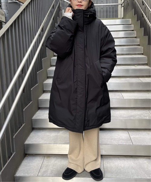 Spick & Span（スピックアンドスパン）の「撥水フーデッドダウンコート
