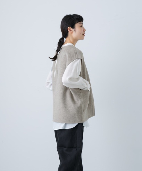 かぐれ（カグレ）の「ウールリバーベスト（ベスト）」 - WEAR