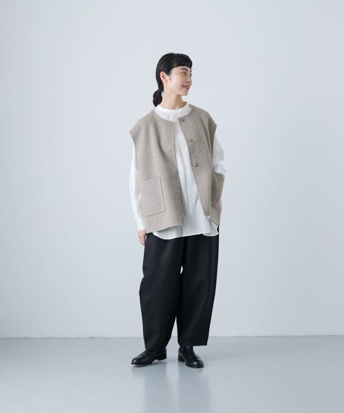 かぐれ（カグレ）の「ウールリバーベスト（ベスト）」 - WEAR