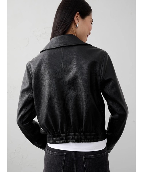 セール】BANANA REPUBLIC FACTORY STORE ヴィーガンレザー クロップド