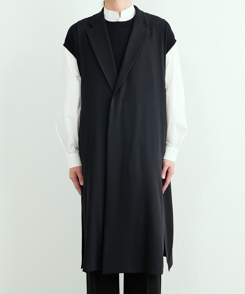 Lui's（ルイス）の「ノースリーブロングジャケット（テーラード
