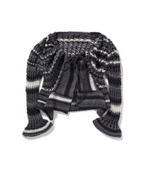 PERVERZE（パーバーズ）の「Face Hand Knit Cardigan（ニット/セーター