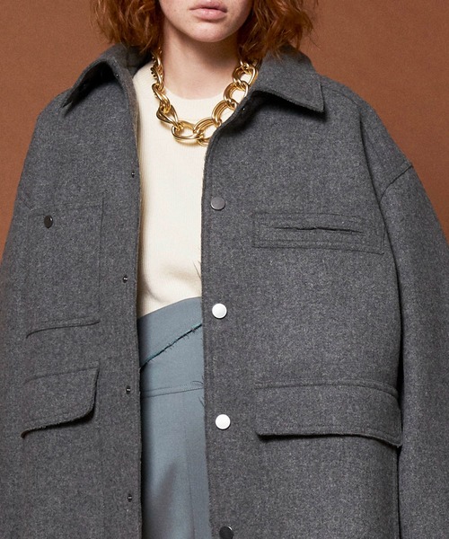 MAISON SPECIAL（メゾンスペシャル）の「ラムリバーメルトンブルゾン