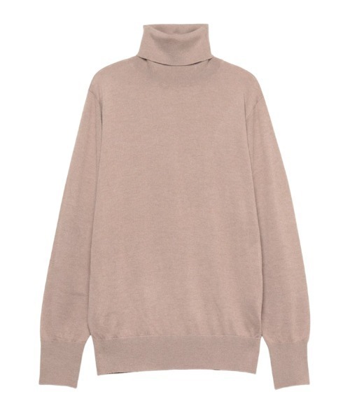 anuans（アニュアンス）の「カシミヤ混タートルニットトップス（ニット