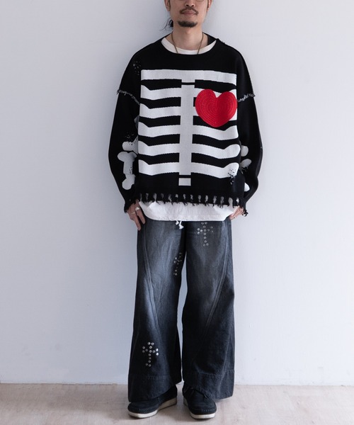 DISCOVERED（ディスカバード）の「DISCOVERED COTTON BONE KNIT