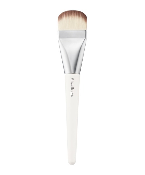 S密着フラットファンデーションブラシ826（メイクブラシ）｜FilliMilli