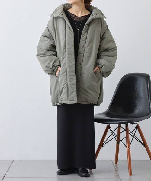 PUAL CE CIN（ピュアルセシン）の「2WAY中綿ダウン（ダウンジャケット
