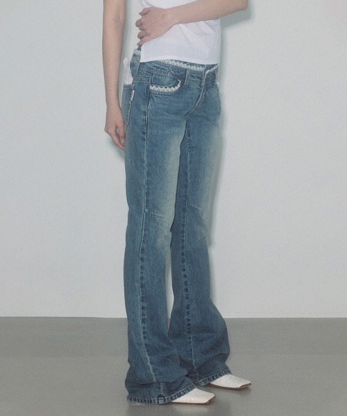 SCULPTOR（スカルプター）の「Double Waist Boots Cut Denim/ダブル