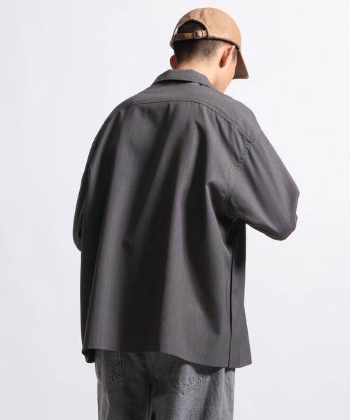 STERNBERG（スタンバーグ）の「STERNBERG/サイドスリットZIPシャツ