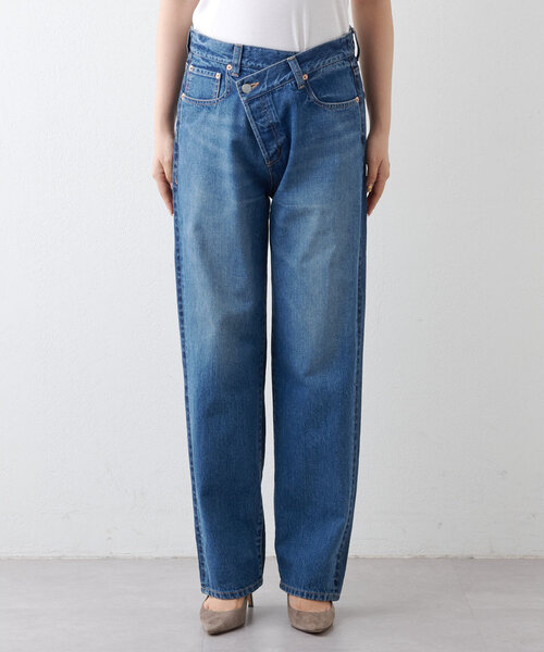 Whim Gazette（ウィムガゼット）の「ラップデニムパンツ（デニムパンツ