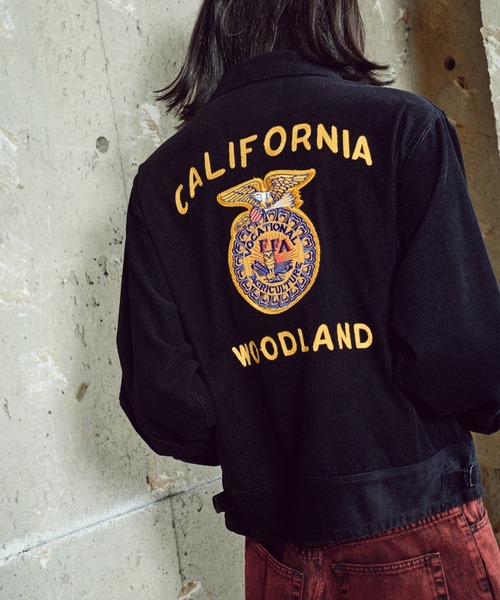 THRIFTY LOOK/スリフティールック CALIFORNIA FFA JACKET コーデュロイ