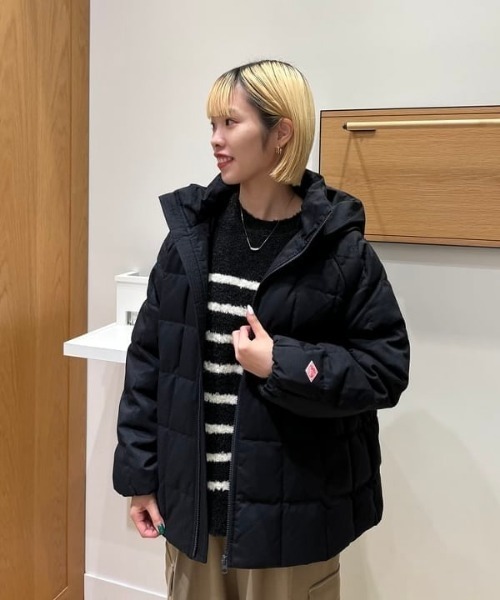 DANTON（ダントン）の「DANTON / ウールライク ポリエステル スクエア