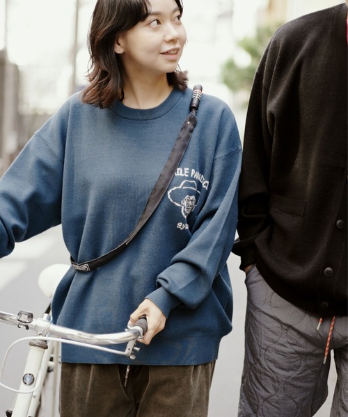 ジャガードニットSMILE PARADICE クルーネック | ジムマスター（gym