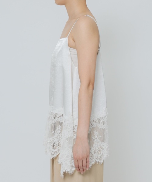 BABYLONE（バビロン）の「ヘムレースキャミソール（キャミソール