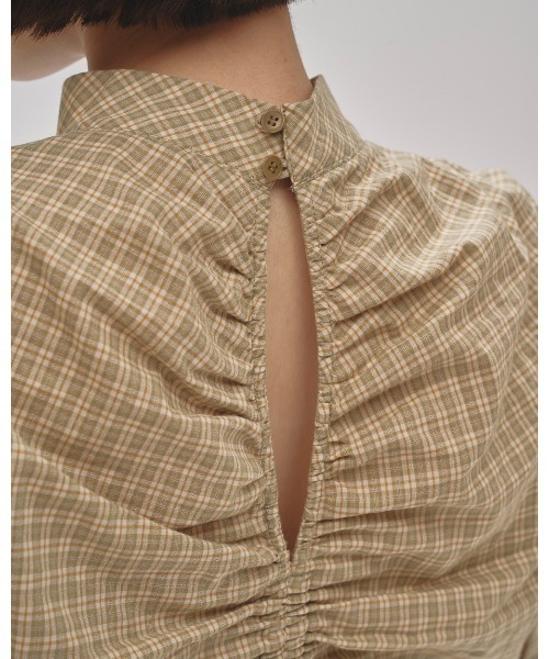 TODAYFUL（トゥデイフル）の「Checkgather Compact Blouse（シャツ