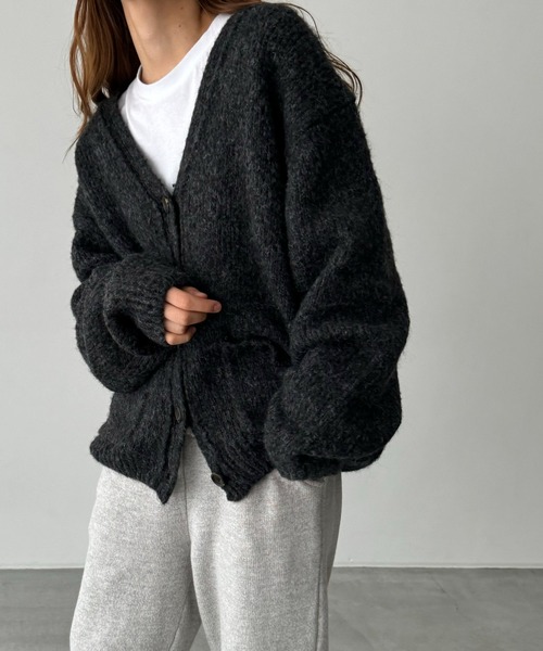 CANAL JEAN（キャナルジーン）の「El mar ウール混ミックスニット