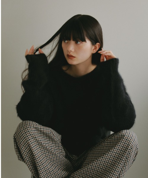 CASA FLINE（カーサフライン）の「フォックスカシミヤニットトップス