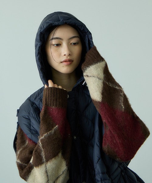 セール】TAION ダウンケープコート≪手洗い可能≫（ダウンジャケット