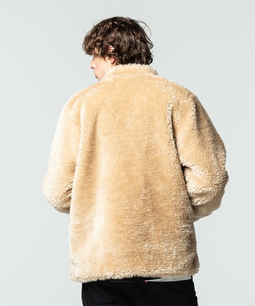 glamb（グラム）の「Reversible boa China JKT / リバーシブルボア