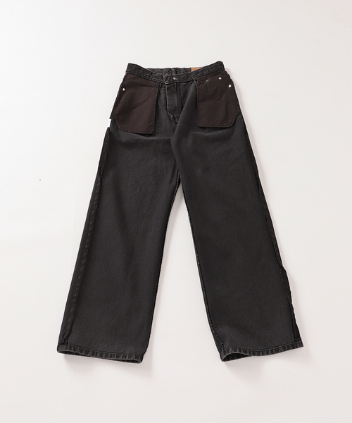 Deuxieme Classe（ドゥーズィエムクラス）の「* タックバギー デニム