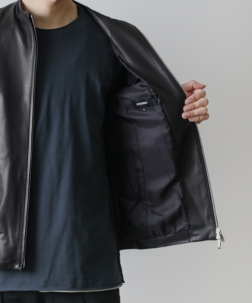 ATTACHMENT（アタッチメント）の「LAMB LEATHER SINGLE RIDERS