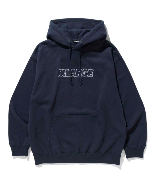 XLARGE（エクストララージ）の「STANDARD LOGO PULLOVER HOODED SWEAT