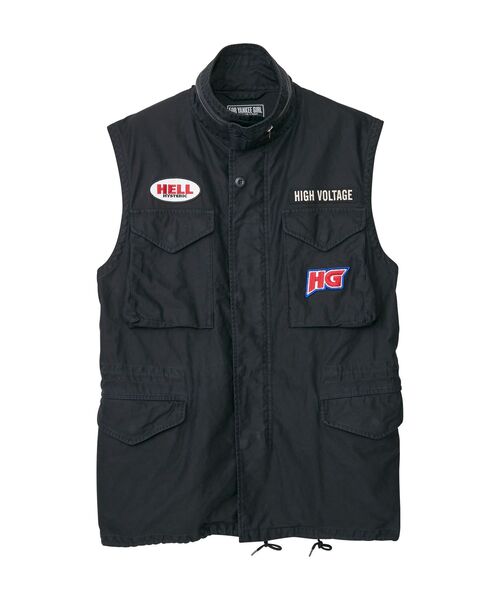 HYSTERIC GLAMOUR（ヒステリックグラマー）の「BAD AS MAMA M65ベスト