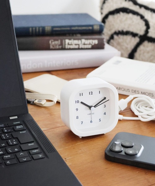 ミニスクエア置き時計 / 265814（置時計）｜LAKOLE（ラコレ）の