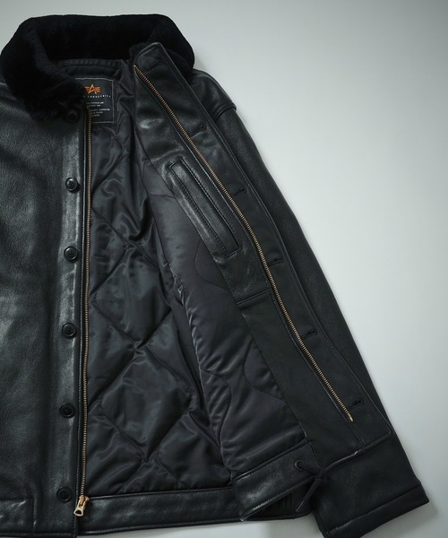 Alpha Industries（アルファインダストリーズ）の「レザーN-1デッキ