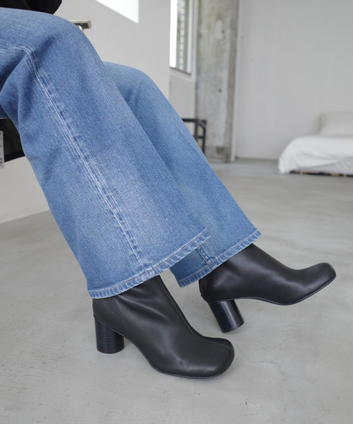 SLOBE IENA（スローブイエナ）の「SLOBE スクエアトゥショートブーツ