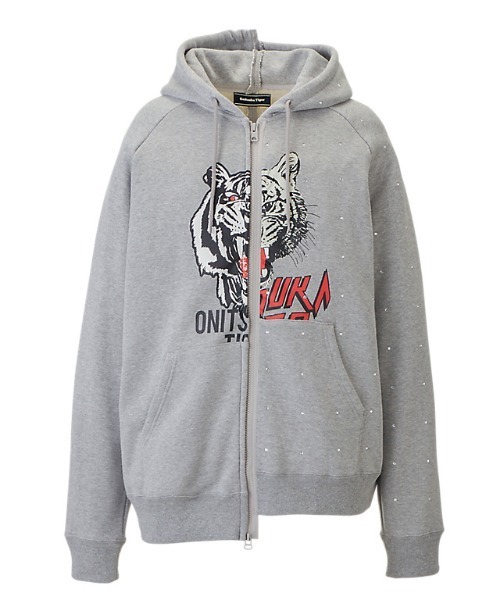 Onitsuka Tiger（オニツカタイガー）の「ZIP-UP HOODIE / シップアップ