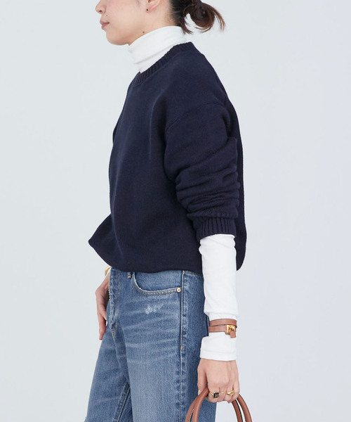 Deuxieme Classe（ドゥーズィエムクラス）の「Lily sof クルーネック