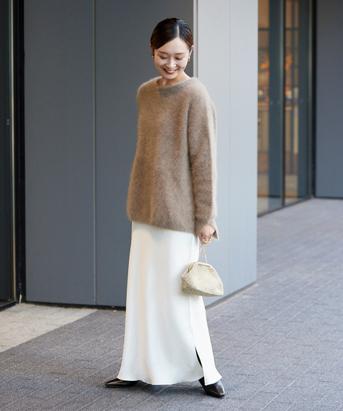 IENA（イエナ）の「fluffyファープルオーバー（ニット/セーター）」 - WEAR