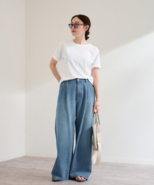 FRAMeWORK（フレームワーク）の「WIDE DENIM（デニムパンツ）」 - WEAR