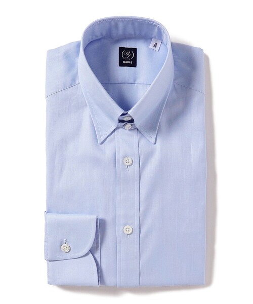 BEAMS F / オックスフォード シャンブレー タブカラーシャツ（シャツ