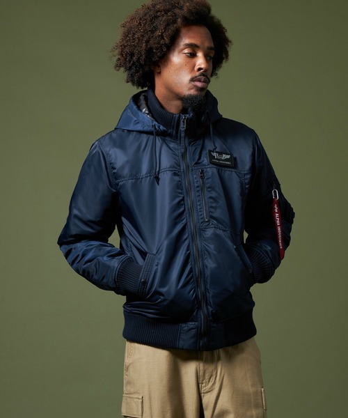 Alpha Industries（アルファインダストリーズ）の「フーデッドリブ