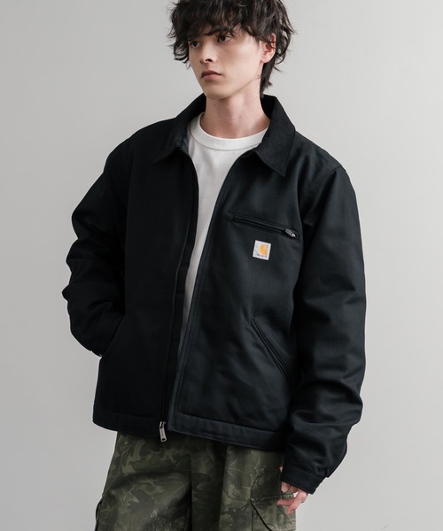 Carhartt カーハート DUCK DETROIT JACKET BLANKET LINED オーバー