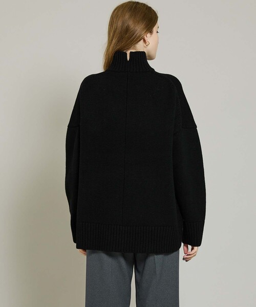 CINOH/チノ】《STUDIOUS別注》オーバーサイズハイネックニット