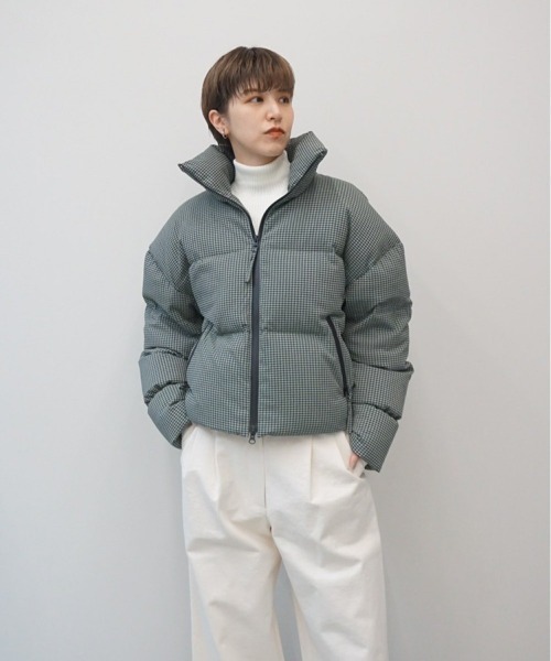 TODAYFUL（トゥデイフル）の「Check Dawn Jacket（ダウンジャケット