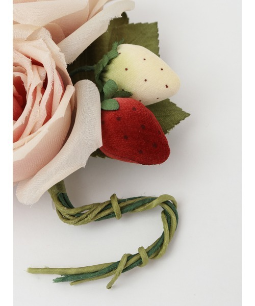 PINK HOUSE（ピンクハウス）の「Berry Roseコサージュ（ブローチ