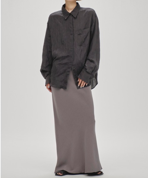 Crape Satin Shirts（シャツ/ブラウス）｜TODAYFUL（トゥデイフル）の