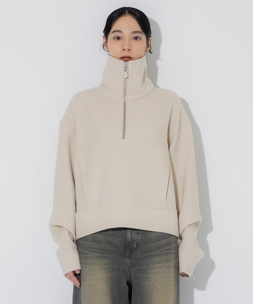 TODAYFUL（トゥデイフル）の「【TODAYFUL/トゥデイフル】Halfzip Wool